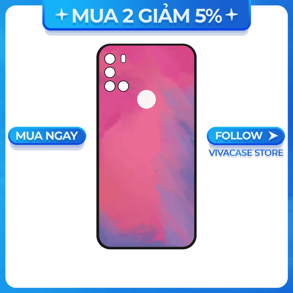 Ốp lưng Vsmart Joy 3/Joy 4/Active 3/Bee 3/Live/...dẻo đen hình Water Colour