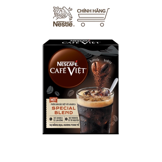 NESCAFE CAFÉ Việt - CÀ PHÊ ĐEN ARABICA VÀ ROBUSTA NESTCAFÉ CAFÉ VIỆT SPECIAL BLEND