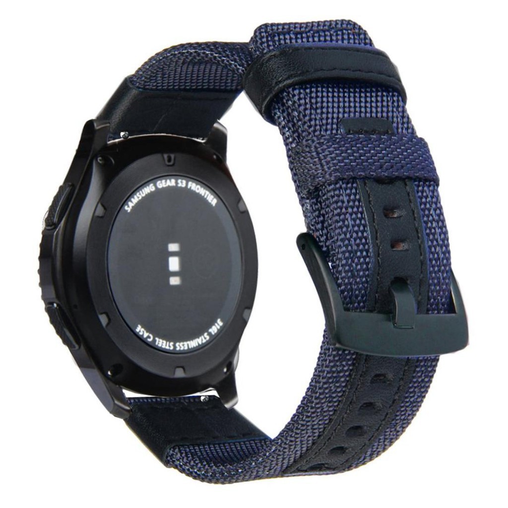 Dây Đồng hồ Vải Dù Cao cấp cho Đồng hồ Thông minh Samsung Galaxy Watch Active Wactch 3 size 20mm 22mm