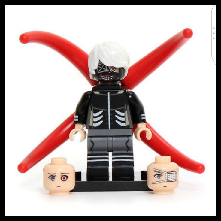 Mô Hình Đồ Chơi Lego Nhân Vật Ken Kaneki Trong Phim Hoạt Hình "tokyo Ghoul"