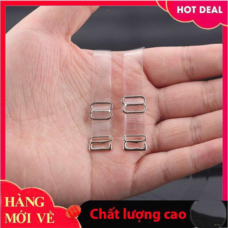 Dây áo con trong suốt - 1 đôi (Hàn Quốc)