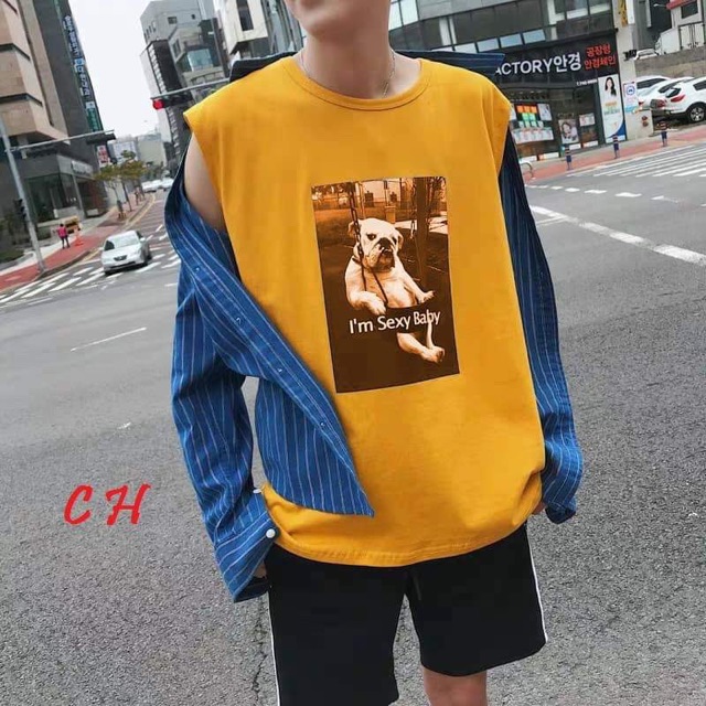 Áo tanktop Baby cún COH0619