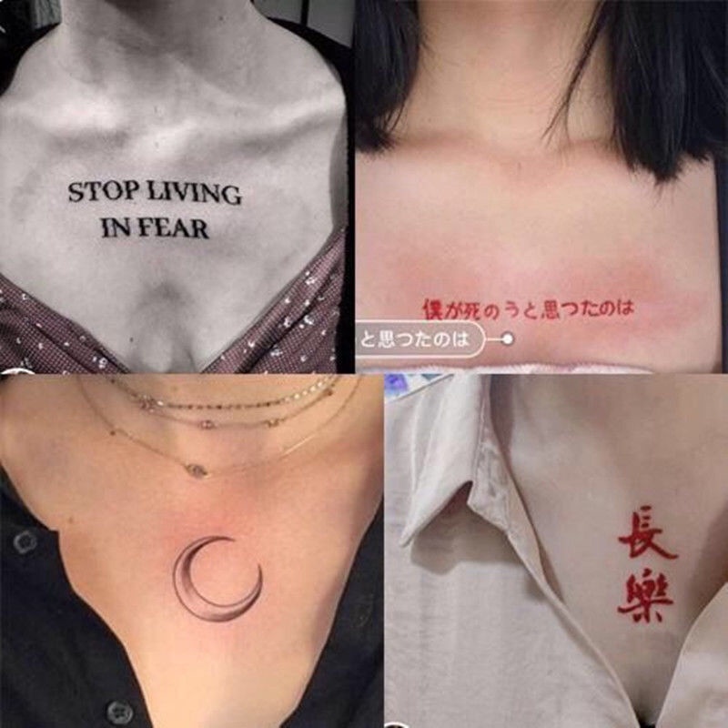 【SIYA Magic Tattoo】Bộ 20 miếng hình xăm dán tạm thời 6cm x 10cm chống thấm nước kéo dài 2~5 ngày