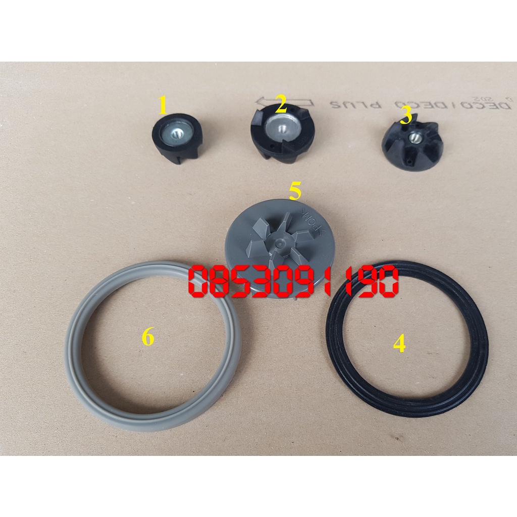 Phụ kiện máy xay sinh tố panasonic GX1561, GX1511, GX1511SP, MX V310, MX V300 nhông, hoa khế, gioăng cao su, bánh răng