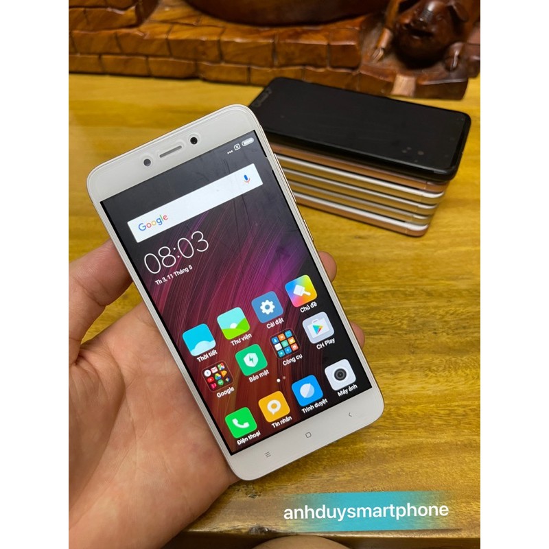 GIÁ CỰC HÓT  Điện thoại Xiaomi Redmi 4X 2 sim Pin 4100mA cảm biến vân tay, vỏ nhôm( tặng ốp, kính cường lực) | BigBuy360 - bigbuy360.vn