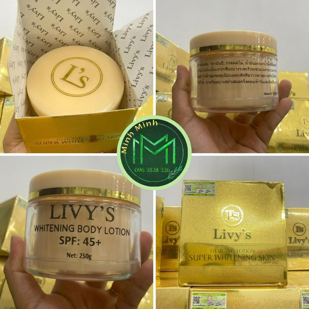 Kem Dưỡng Trắng Da Body Livy Whitening Lotion Thái Lan