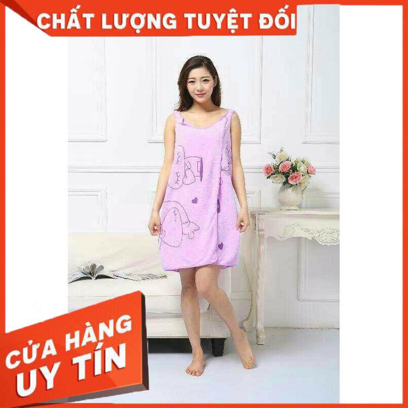 [FREE SHIP-XẢ KHO] Khăn tắm cúc 2 day đa năng 2 in 1 họa tiết