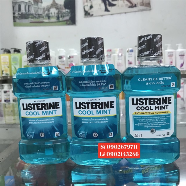 Nước súc miệng Listerine Thái - 250ML