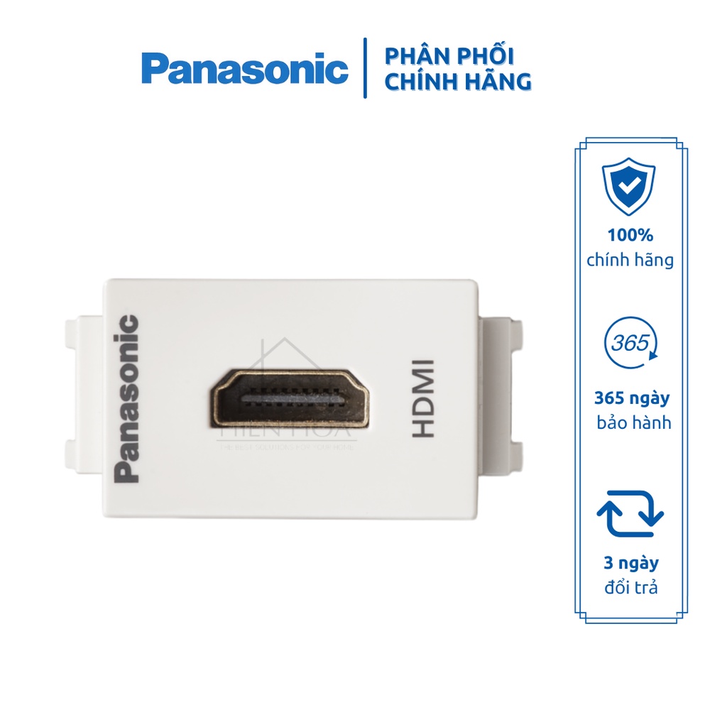 Ổ cắm HDMI âm tường Panasonic dòng Wide Series