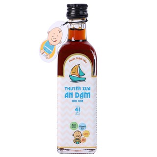 [11/2022] Nước mắm Thuyền xưa ăn dặm cho bé chai 65ml