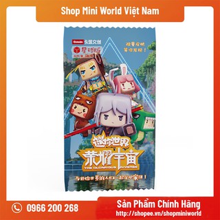 Thẻ Bài Mini World SS7 [Gửi 1 Gói Ngẫu Nhiên, 5 Thẻ Bài]