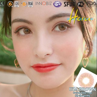 Kính áp tròng UZA Brown 0 đến 6 độ- 14.0mm - LENS UZA BROWN