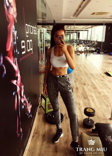 Quần Jogger vải mát mặc hè
