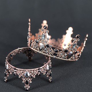 VƯƠNG MIỆN ĐEN ĐÍNH ĐÁ KIM LOẠI . PHỤ KIỆN BÁNH KEM - PHỤ KIỆN BÁNH SINH NHẬT