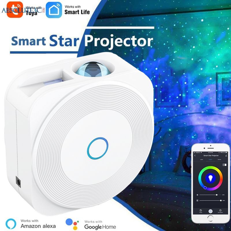 Máy Chiếu Hình Ngôi Sao Sử Dụng Tia Laser Thông Minh Điều Khiển Từ Xa Bằng Giọng Nói Và Ứng Dụng