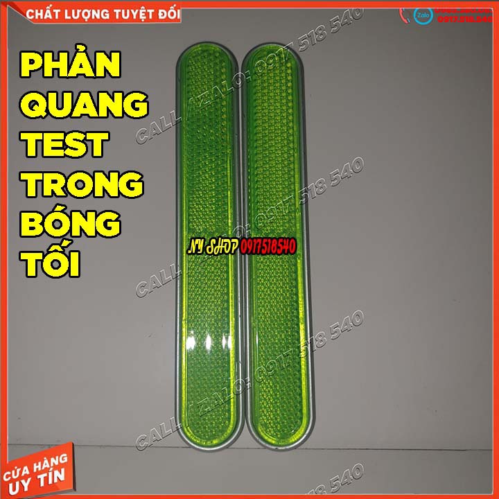 Mắt Mèo Phản Quang Dán Phuộc Xe Máy ( Giá 1 Cặp )