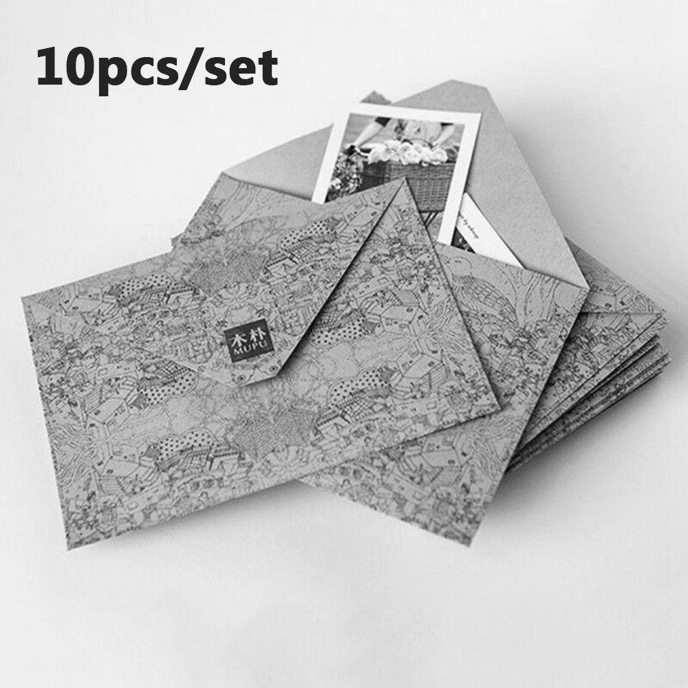 PEWANY Vỏ Giấy Kraft Đựng Thiệp Chúc Mừng Văn Phòng