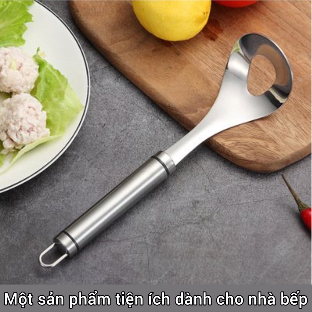 Muỗng Inox Làm Chả Viên Đa Năng - Tiện Lợi Làm Ra Những Viên Chả Dễ Dàng