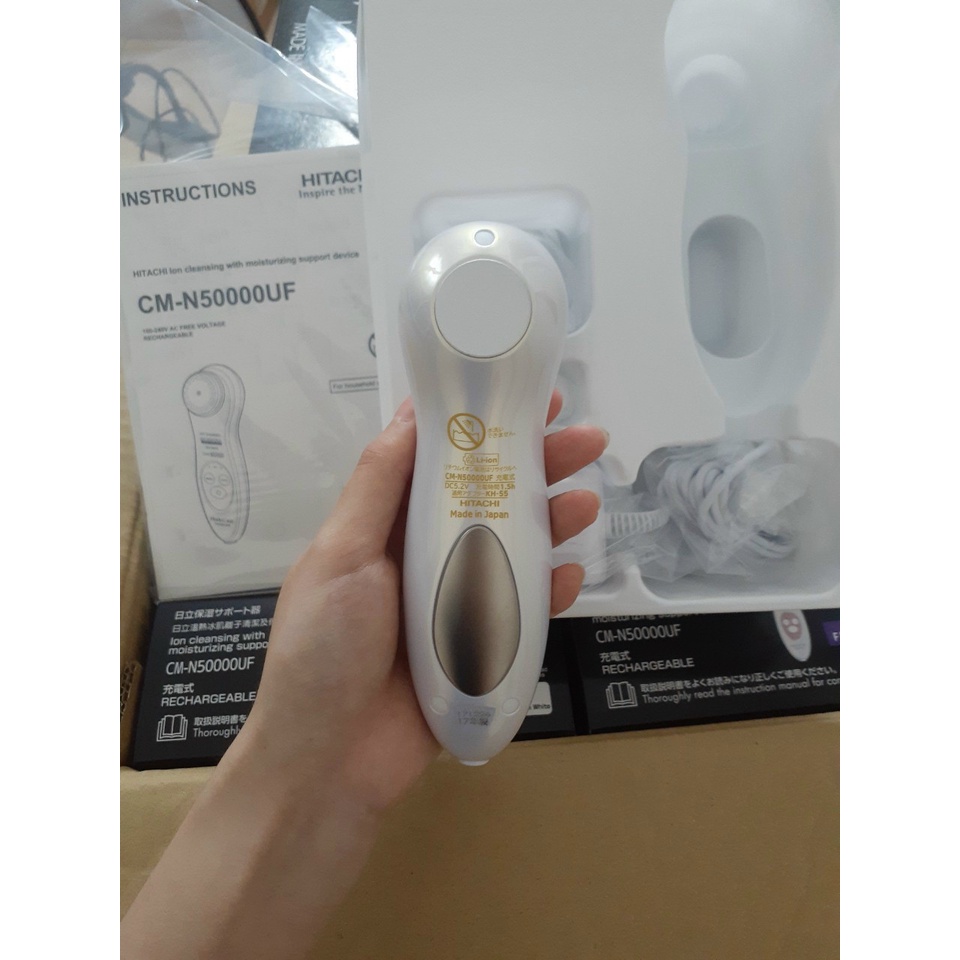 [CAO CẤP] Máy massage mặt Hitachi Hada Crie N5000 - BH 12 tháng