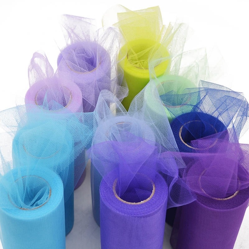 Cuộn Vải Tuyn 15cm 25Yards Dùng Để Quấn Trang Trí Tiệc Cưới/Sinh Nhật