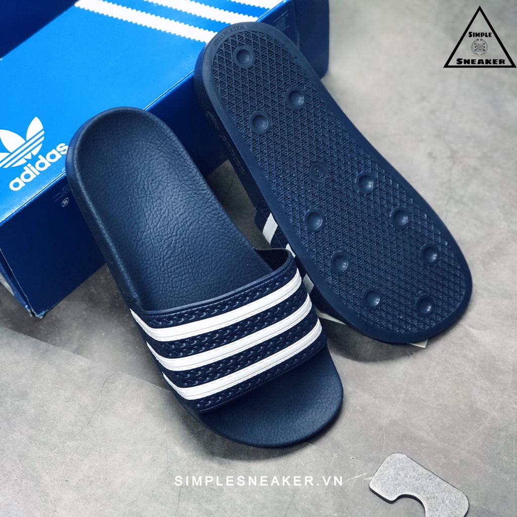 Dép Adidas Original Italy💙FREESHIP💙Adidas Adilette Slides Chính Hãng- Dép Quai Ngang Adidas Chống Nước- Simple Sneaker