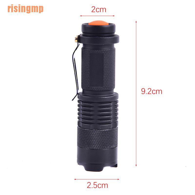 Đèn Pin LED Đỏ / Xanh Lá / Xanh Dương Có Đêm