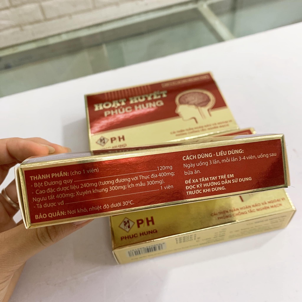 Hoạt huyết thông mạch Phúc Hưng