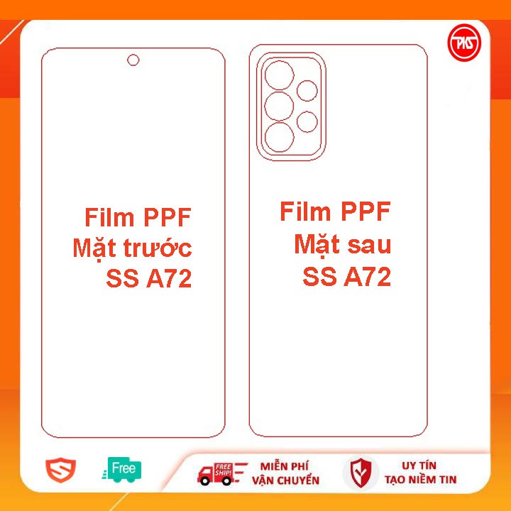 Dán Film PPF 4 lớp Samsung A72