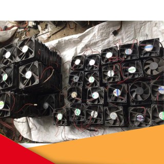 Combo 3 cái quạt fan tản nhiệt 12v 12x12x2cm dưới 0.3a