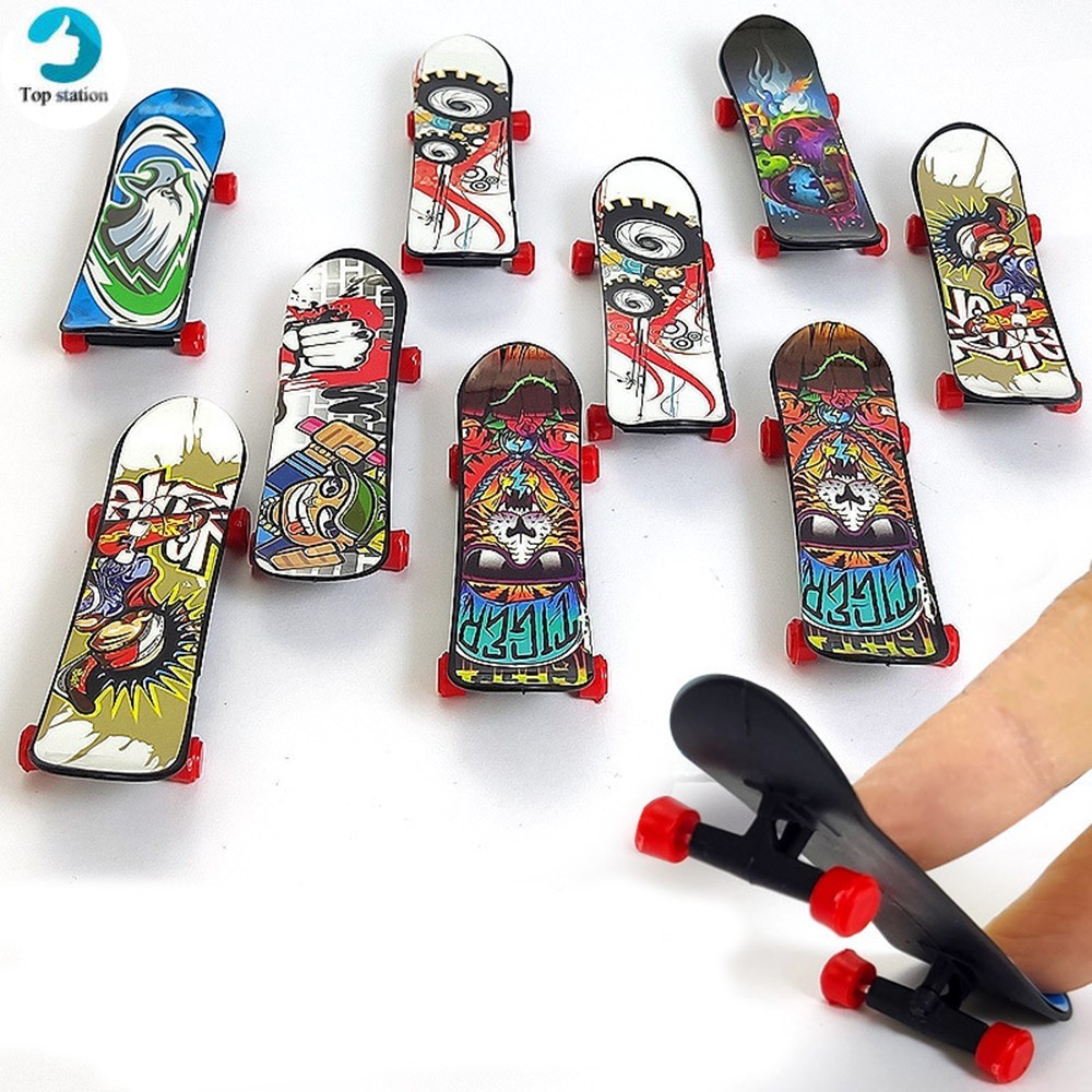 Mini Finger Skateboard Children Educational Toys Creative Fingertip Sports