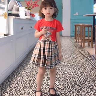 Sét gấu buberrry Size đại cho bé mặc hè