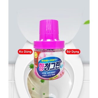 Lọ Thả Bồn Cầu Hàn Quốc - Cốc Thả Bồn Cầu - Tẩy Toilet - Khử Mùi Toilet - Diệt Khuẩn, Sạch Bệ Xí, Thơm