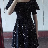 Đầm hoa mặc được 2 kiểu có bigsize