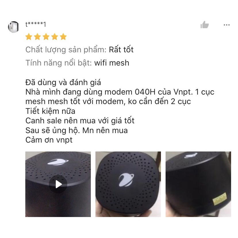 Hệ thống WiFi Mesh VNPT Technology iGate EW12ST  2 băng tần chuẩn AC tốc độ cao có thể treo trần treo tường