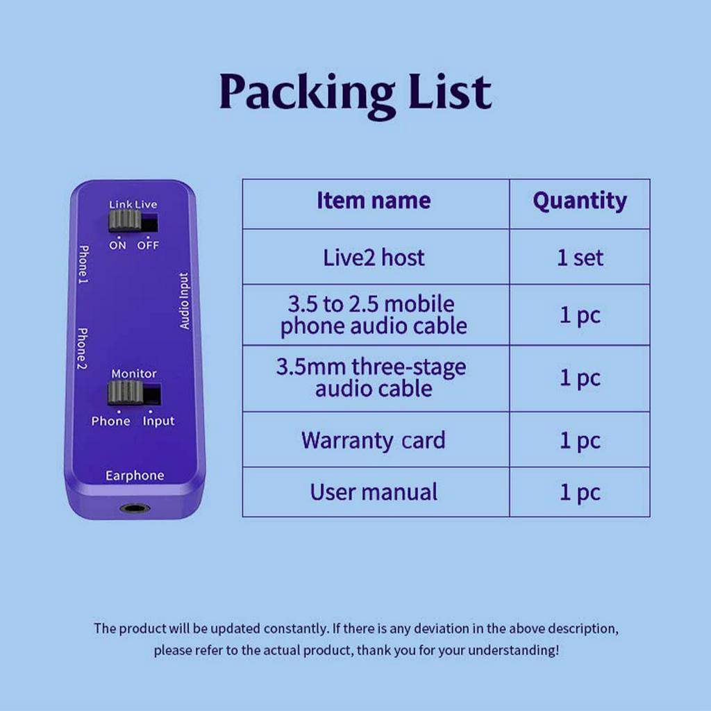 Dây livestream Sound Card Convertor phát trực tiếp XOX Live 2 chính hãng