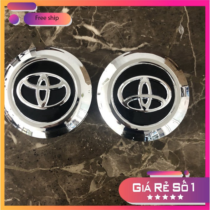 Logo chụp mâm, ốp lazang BVBánh sau xe ô tô Toyota Land Cruiser/ Đời xe từ 2018-2020, BVBản 2016 VX, AT: Mã TY-196T BVB