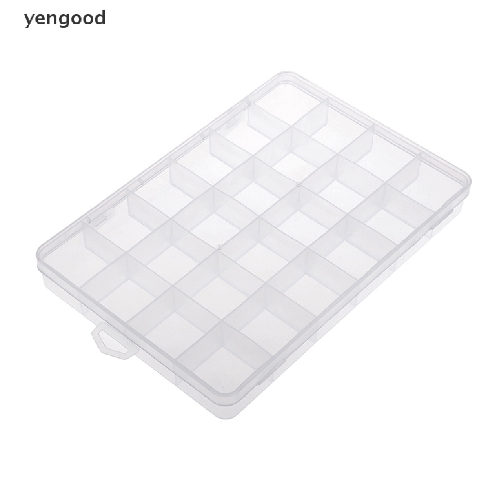 Hộp nhựa đựng trang sức 24 ngăn tiện lợi