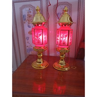 [ SP Loại 1 ] Đèn Thờ Cúng Lục Giác Cao 20cm , Đèn LED Siêu Đẹp, Tiết Kiệm Điện (thucthinh15)