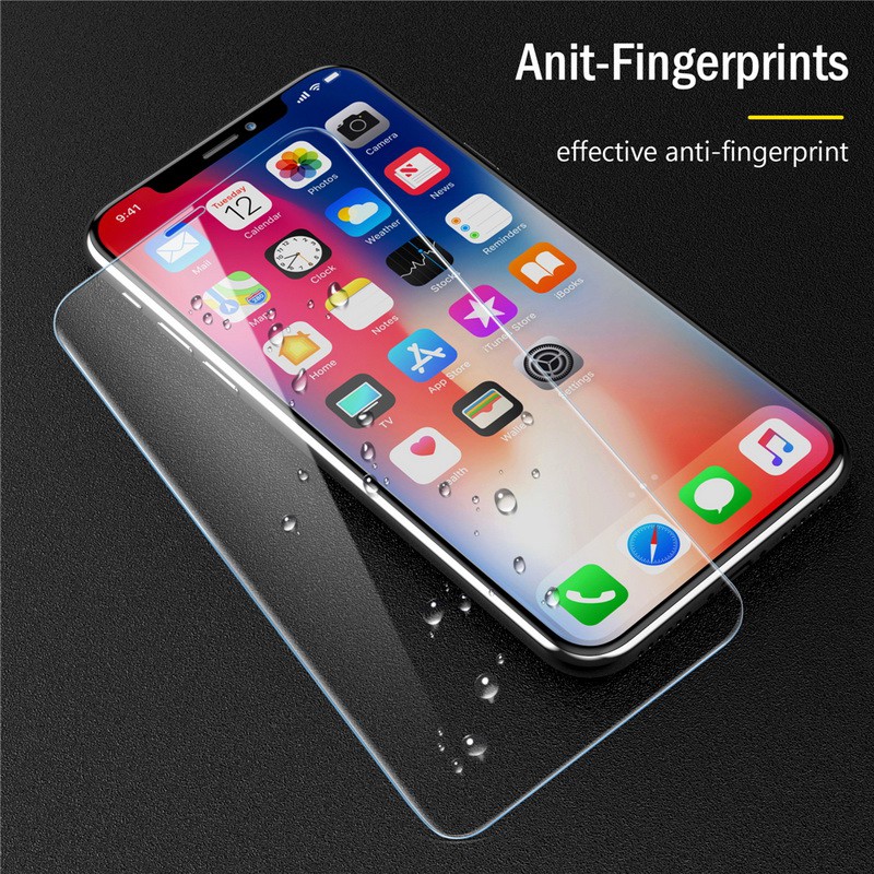 Kính cường lực bảo vệ màn hình cho iPhone Se 2020 2 12 Mini 11 Pro X XR XS Max 5 5S 6 6S 7 8 Plus