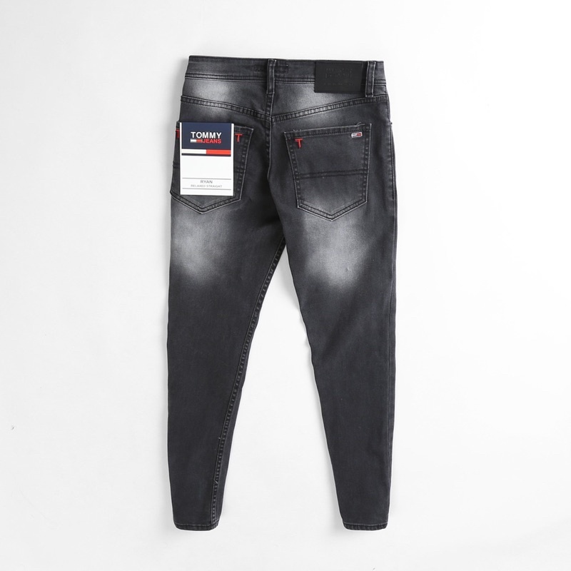 Quần Jean Nam tomy xám khói (Form Slimfit,chất vải co dãn,hàng VNXK)