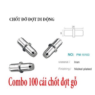 [100con] Chốt đợt sắt- chốt đỡ đợt di động