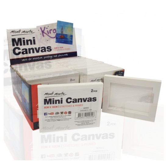 Toan vẽ Canvas mini 2 chiếc (không kèm giá đỡ)