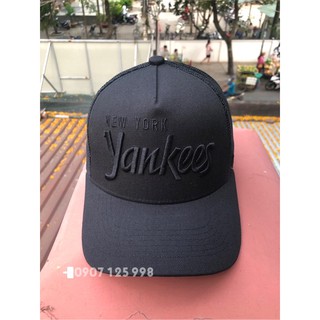 Nón kết phối lưới YANKEES, nón bóng chày.