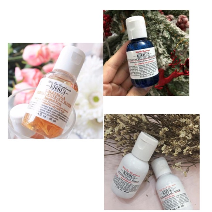 [CÓ HÓA ĐƠN LOTTEDUTYFREE] Toner mini Kiehl's 40ml: hoa cúc, ultra facial, oil free | BigBuy360 - bigbuy360.vn
