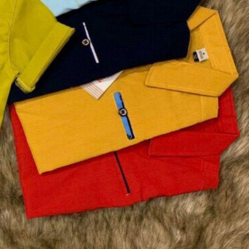 Áo Sơ Mi Cộc Tay Bé Trai Vải Co Giãn Đẹp 10-18kg