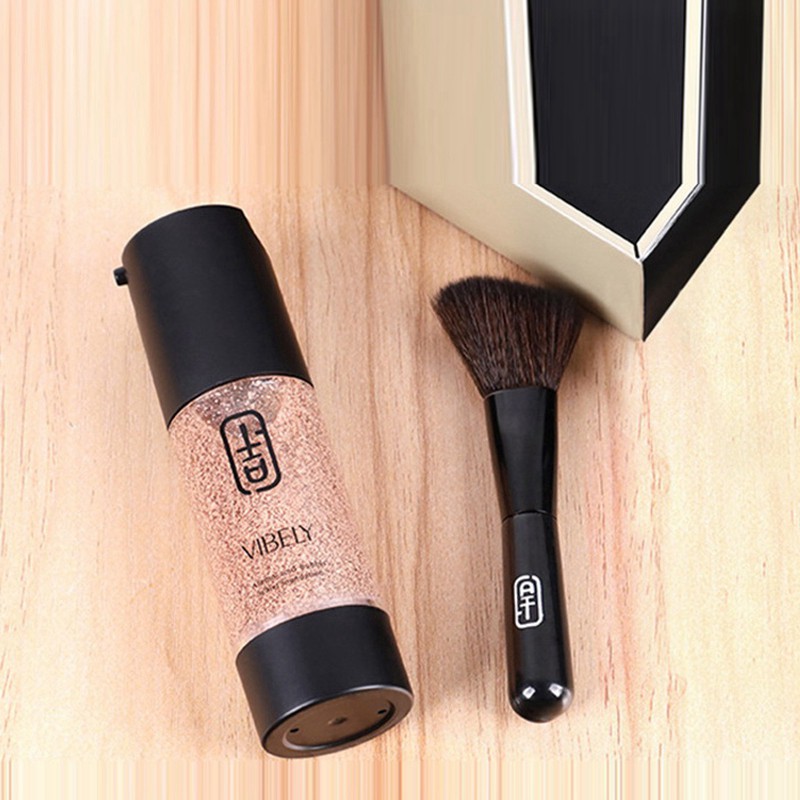 VIBELY Concealer Cream Waterproof Makeup Liquid Face Cosmetics Long Lasting Makeup Foundation with Brush 23NAtural Color
