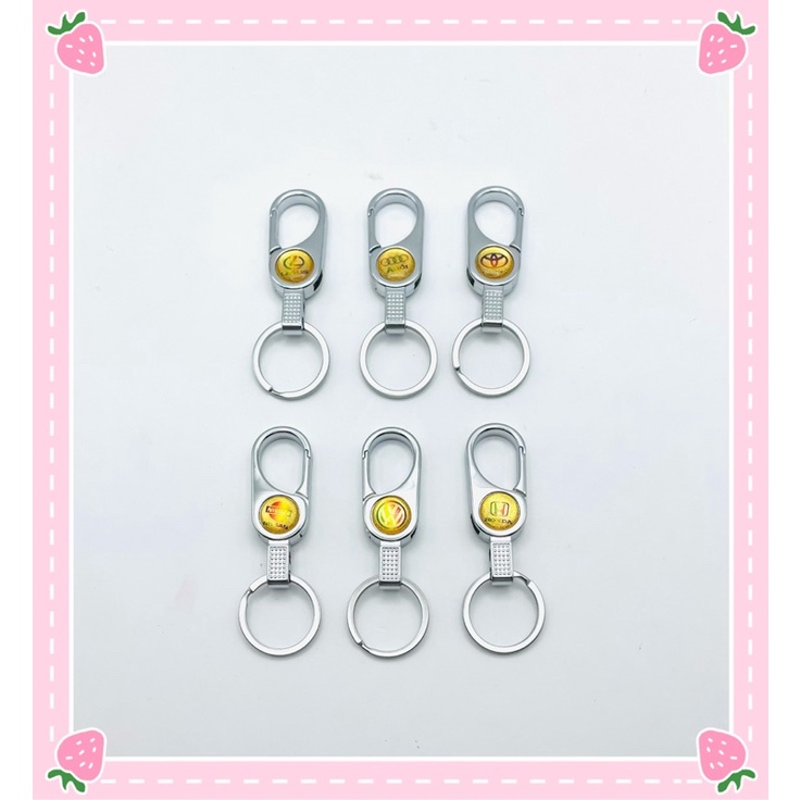 Móc Khoá Ô Tô Cao Cấp Bằng Thép Siêu Bền