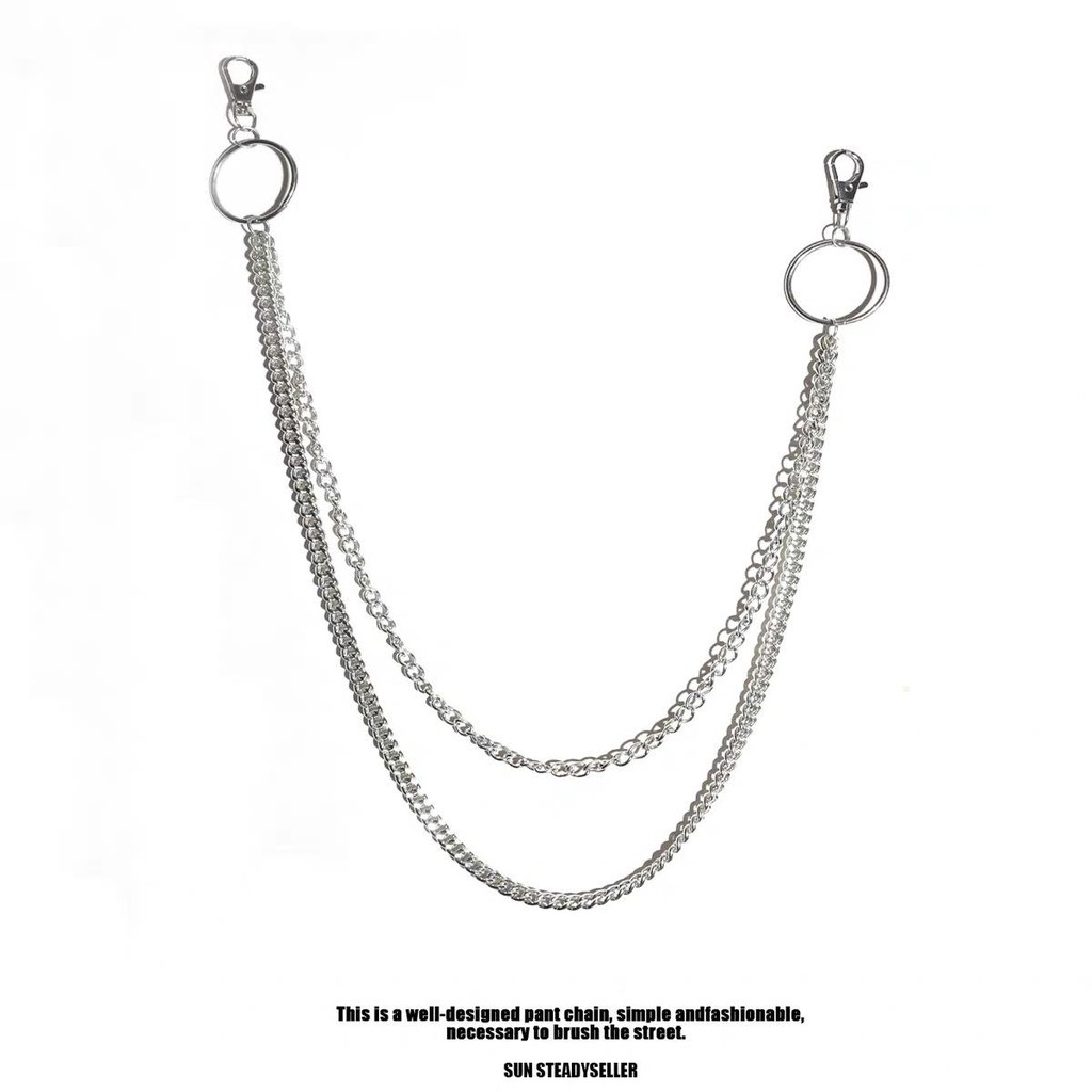 [Phụ kiện Dây xích đôi mix đồ cá tính HARIQUEEN