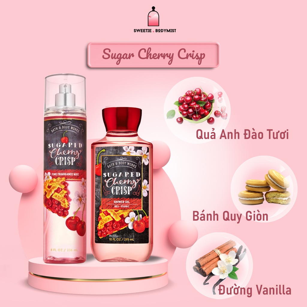 [Bodymist] Xịt Thơm Toàn Thân - Sugar Cherry Crisp