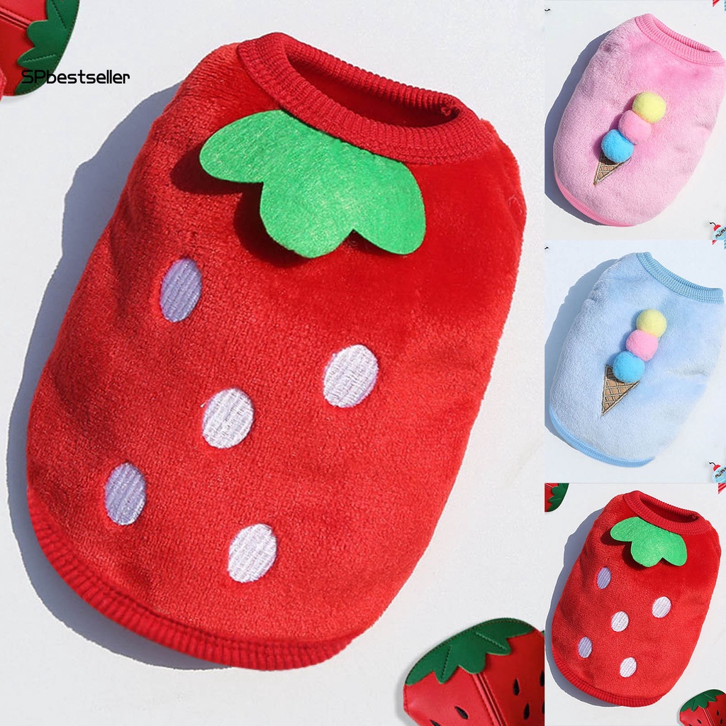 Áo không tay giữ ấm dễ thương cho thú cưng